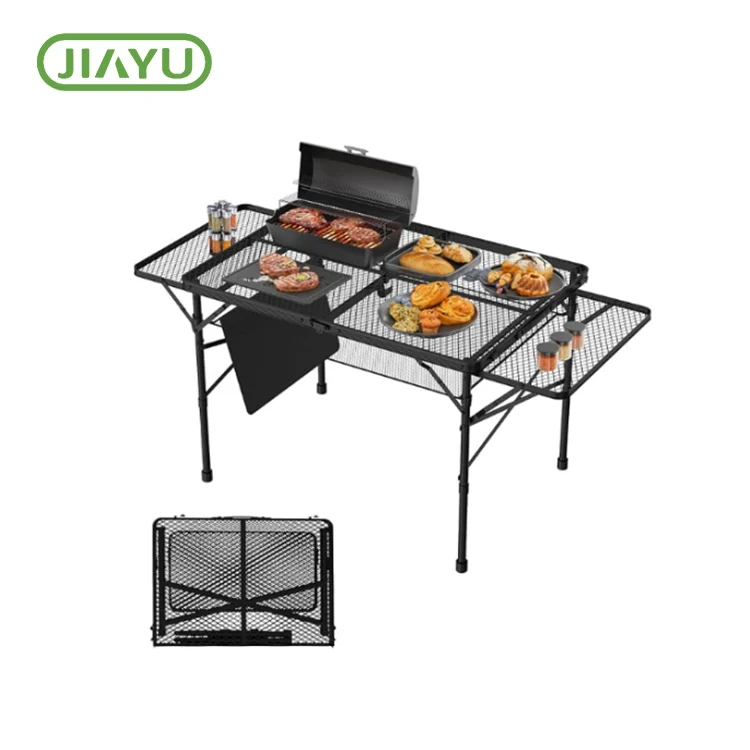 Itafula le-Alloy Camp Outdoor Folding Desk