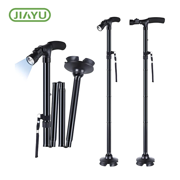 I-Aluminium Walking Cane enokukhanya kwe-LED
